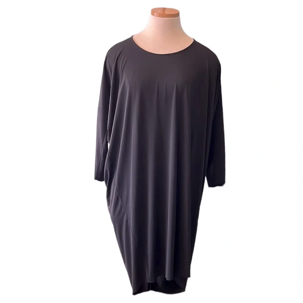 COS Jersey Tunic Short Dress, Black, Small - Picture 5 of 14